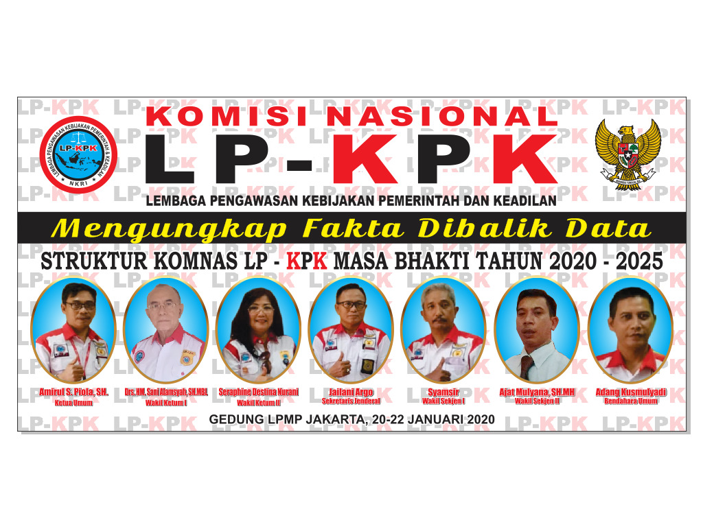Struktur Komnas LP-KPK periode 2020-2025 - (Ada 0 foto)